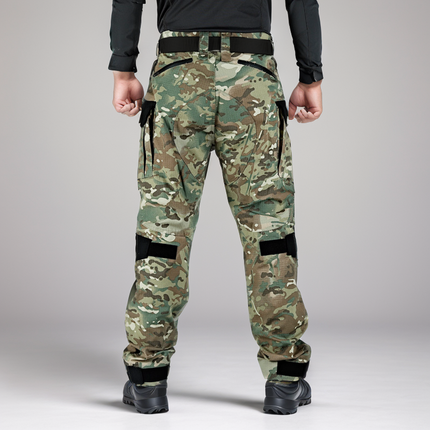 Men's Urban Cargo Hunting Trousers Waterproof Ripstop Tactical Trousers